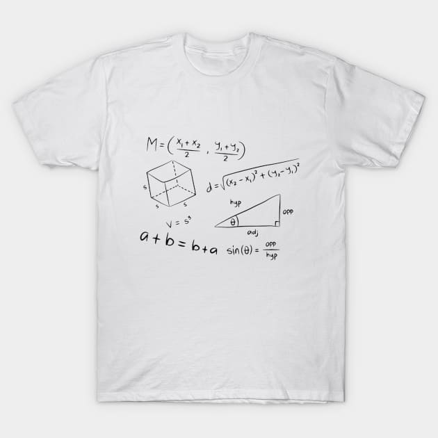 Mathematic Lover T-Shirt by GoodyL